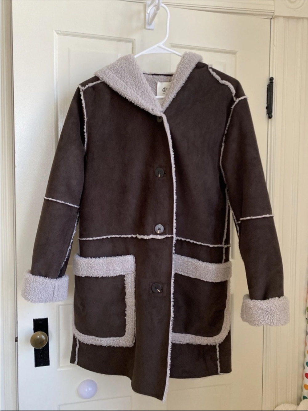 NWT Dylan for Sundance Catalog Faux
Fur Penny Lane Style Coat Size Small